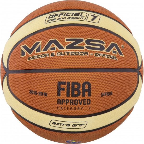 Μπάλα Basket MAZSA 0BB-41510 No. 7 FIBA Approved