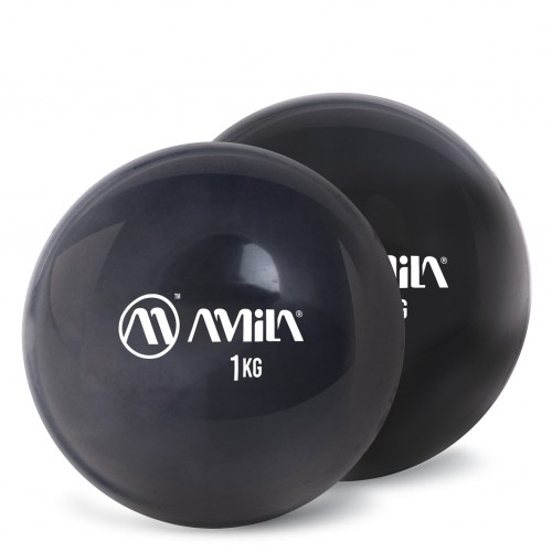 AMILA Palm Ball Two-Pack 1,0Kg Μαύρο