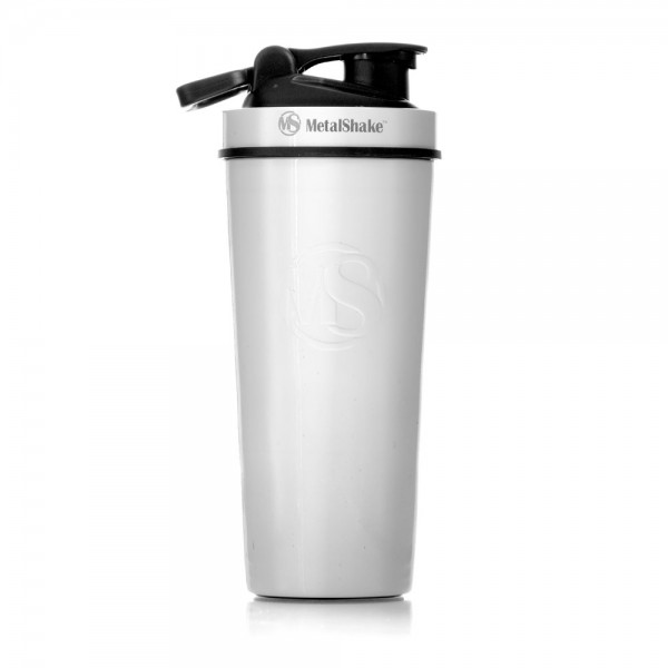 SHAKER 900ml By METALSHAKE PEARL WHITE   